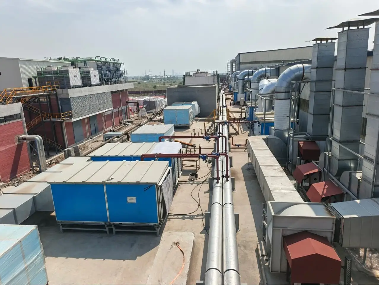 HVAC system installation industrial plant Pakistan MHN Engineering